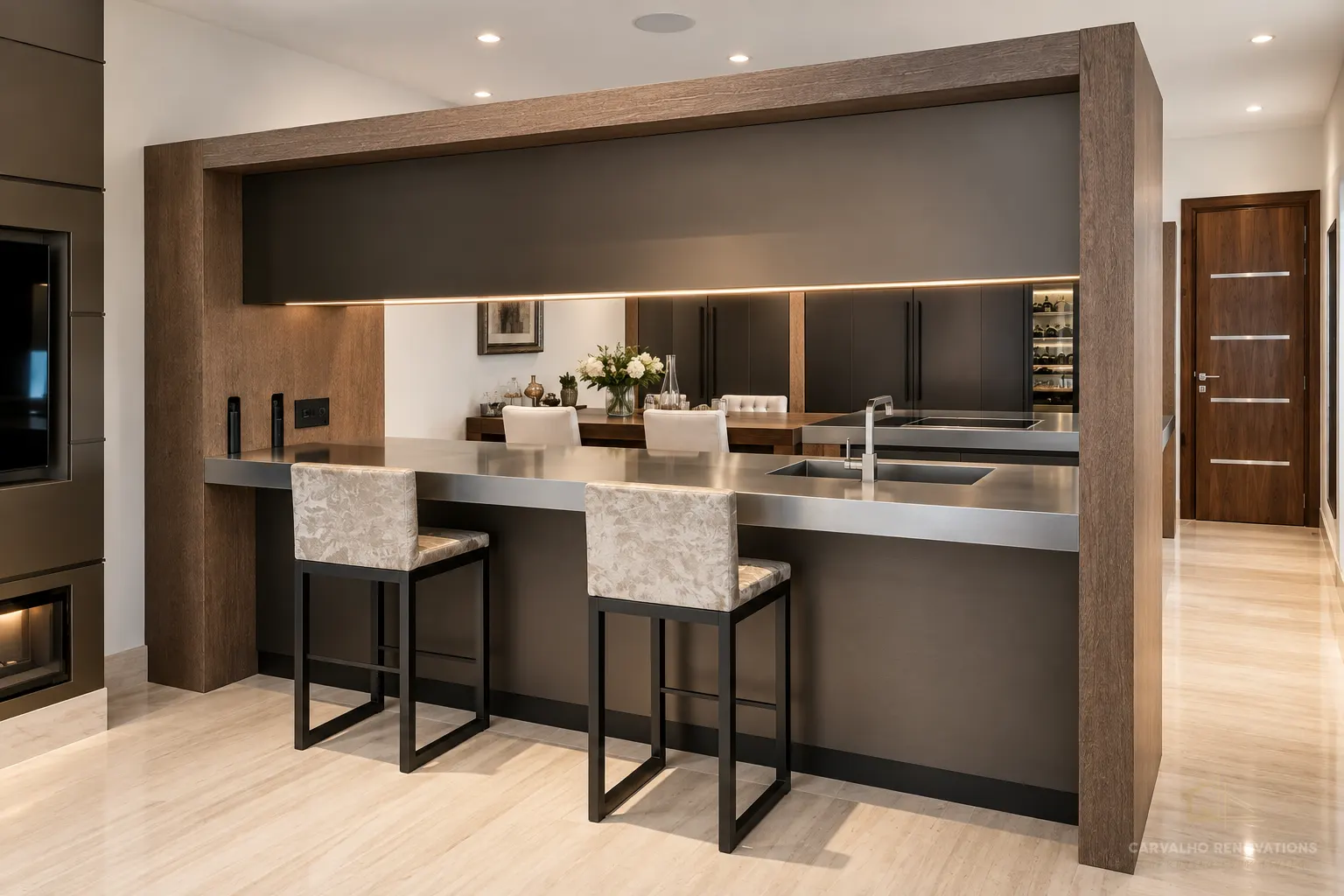 Armani Kitchen Installation – Emirates Hills, Dubai