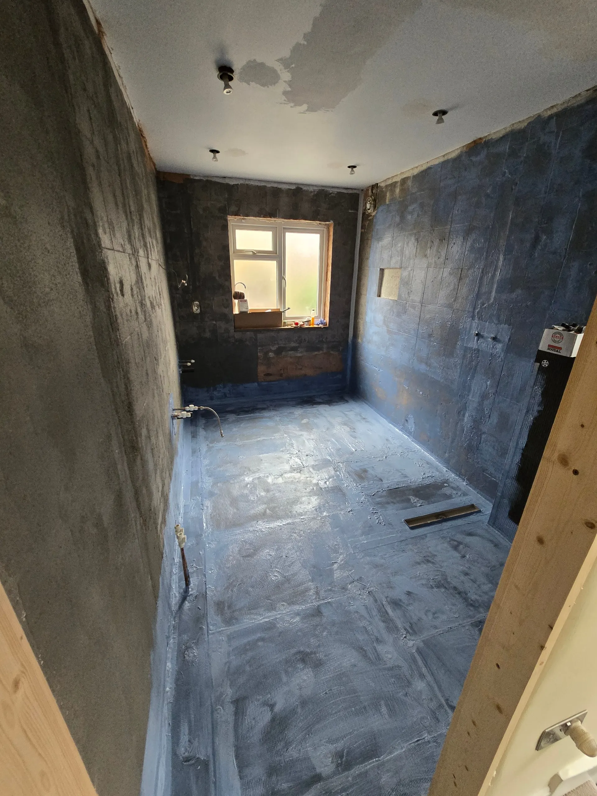 Waterproofing and Tanking a Shower Before Tiling
